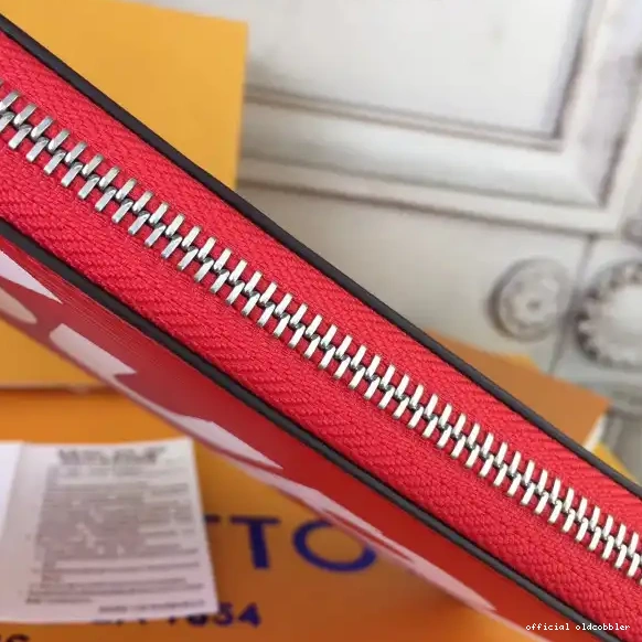 Official oldcobbler supreme Louis Vuitton Zip wallet 0612